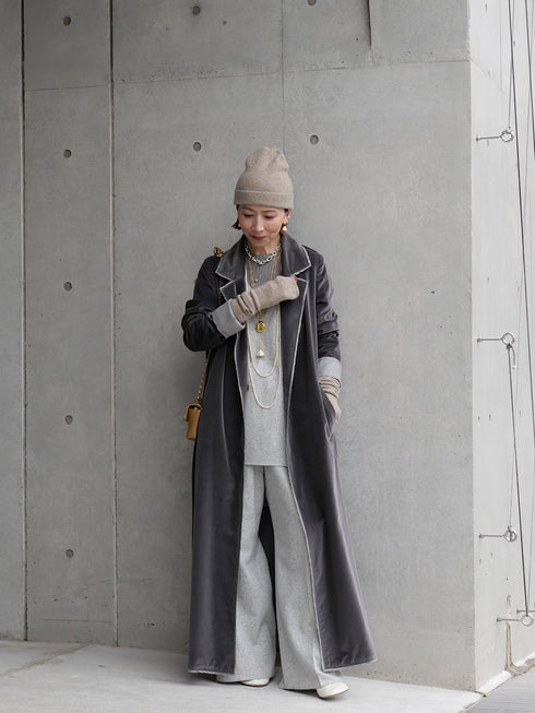 1202. quiet velvet coat(予約商品)