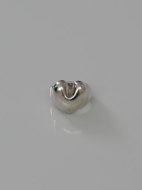 7. Big heart ring