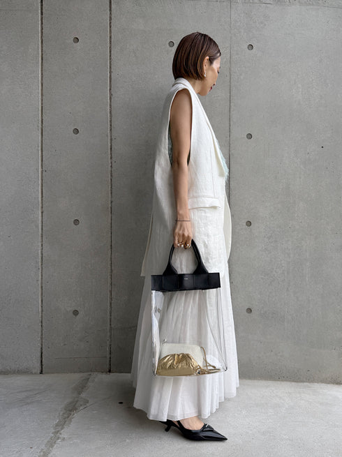 1017. rich linen jilet