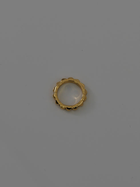 27. pyramid studs ring