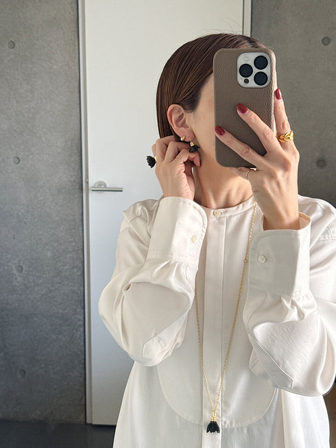 "NEW" mokuren necklace (先行予約販売)