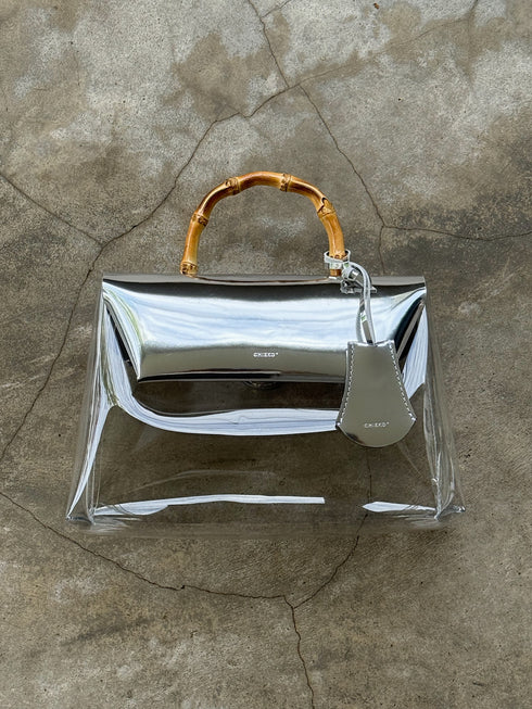 ORIGAMI- bamboo clear bag