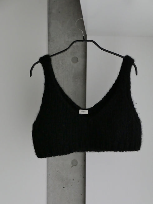 1087. luxe knit 03 bustier (baby cashmere)