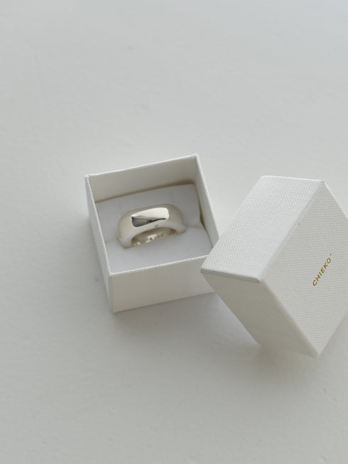 "NEW" middle ring 925 - one diamond(オーダー品)