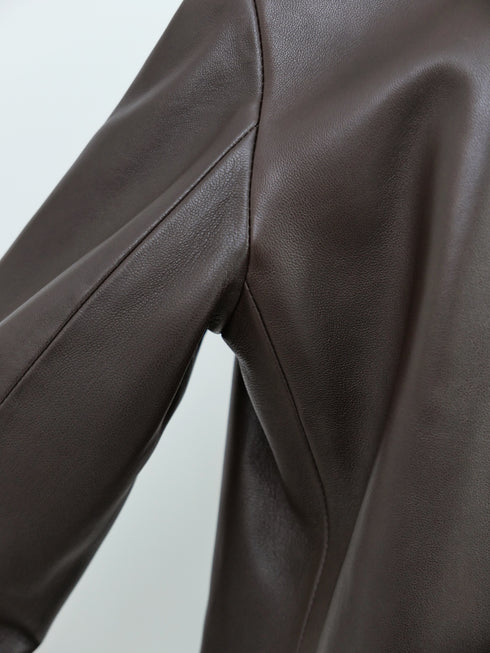 1205. Entrefino lamb leather jacket 02(予約商品)