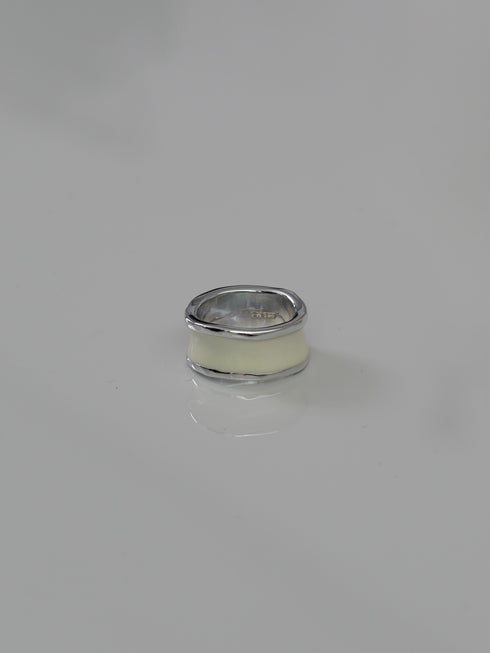 16. silver bobbin † white
