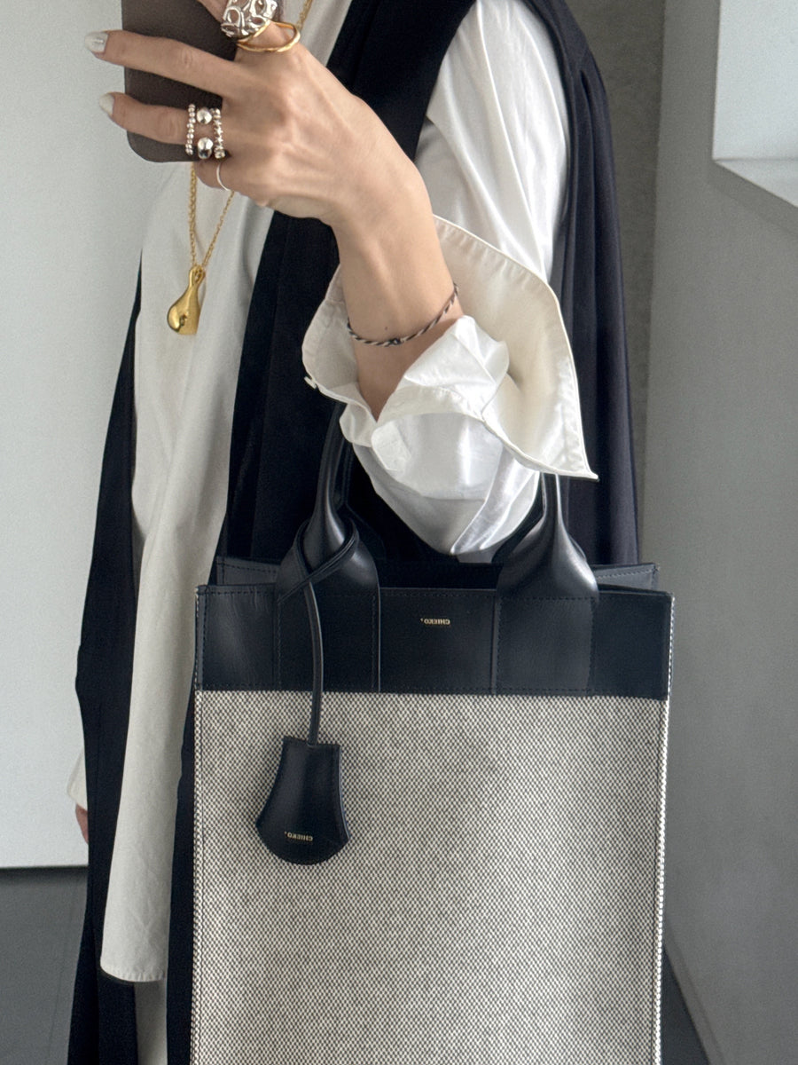 小物 chee Grain＆Leather-tote｜CHIEKO+(チエコプラス)公式通販