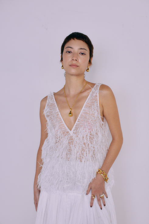 224. floating drop necklace