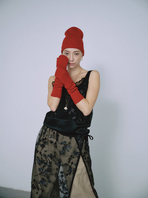 1216. light cashmere knit cap(予約商品)