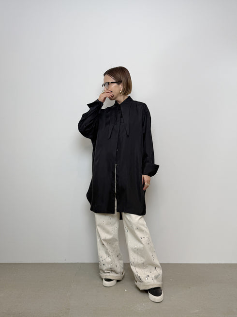 silky drape shirt(予約商品)