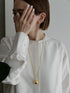 208. wonky ball necklace