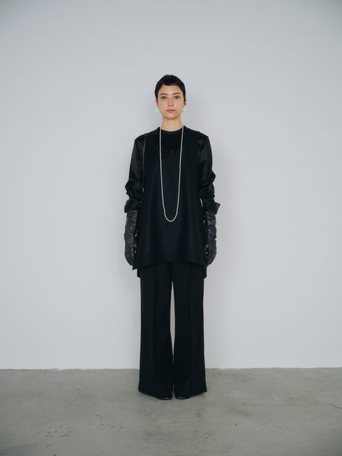 center press wide pants - virgin wool