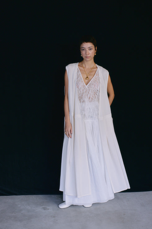 ✧ NEW ✧ chiffon gilet one-piece(予約商品)