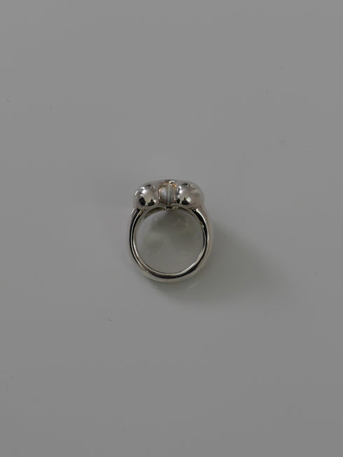 7. Big heart ring