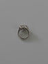 7. Big heart ring