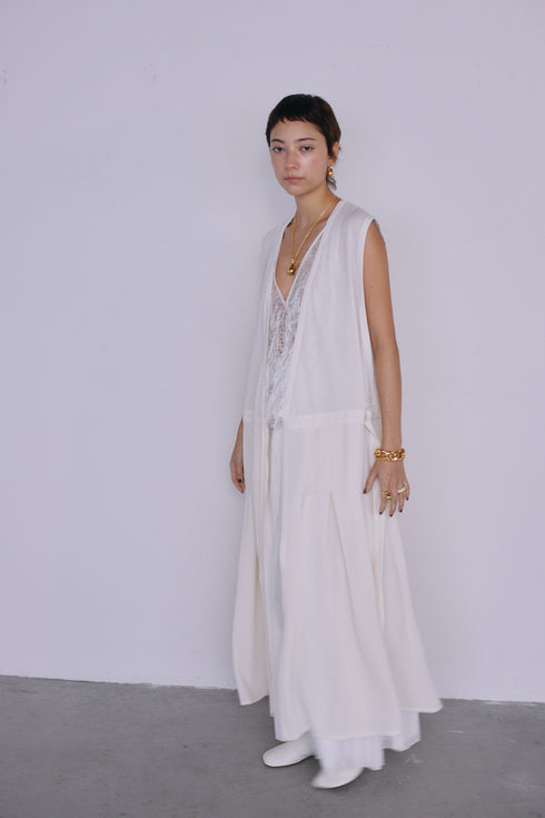 ✧ NEW ✧ chiffon gilet one-piece(予約商品)