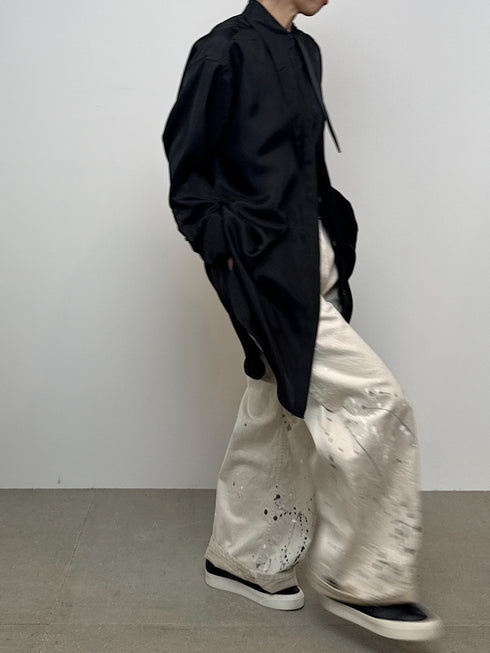 silky drape shirt(予約商品)