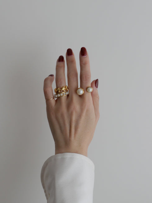 "NEW" big star ring (先行予約販売)