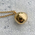wonky ball necklace