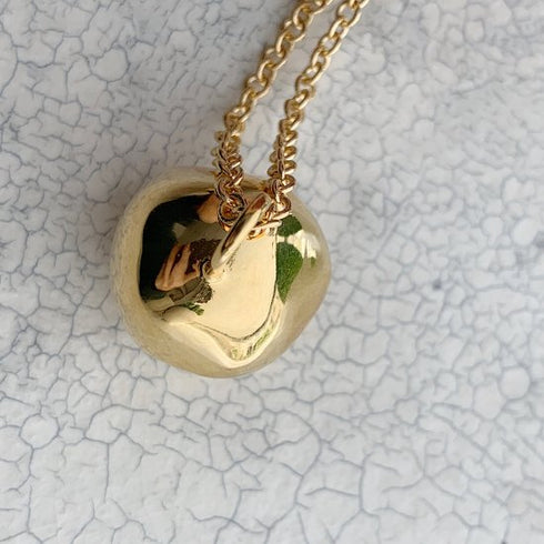 wonky ball necklace