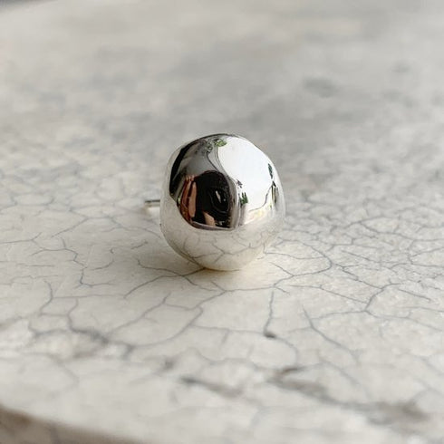 wonky ball pierce/earring