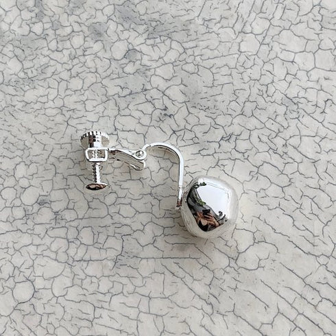 wonky ball pierce/earring