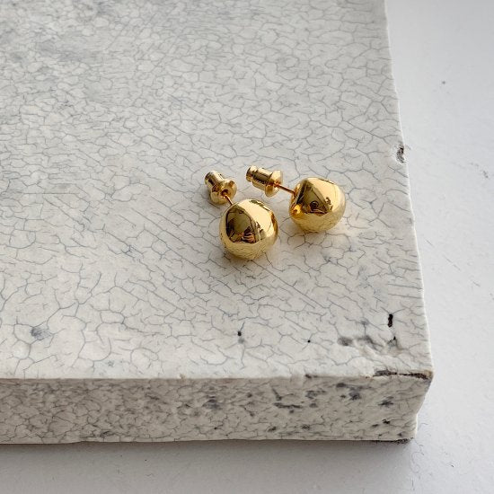 wonky ball pierce/earring