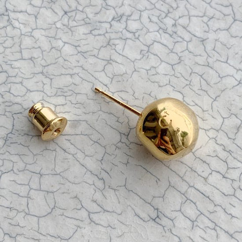 wonky ball pierce/earring