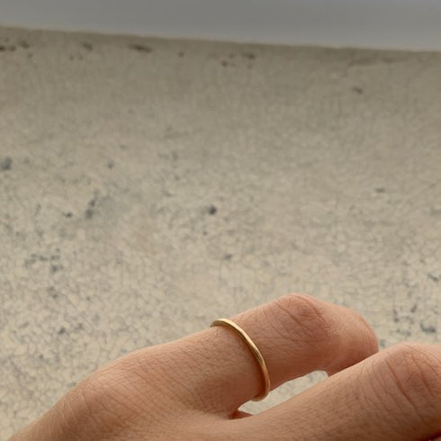 K10YG tiny ring(オーダー品)