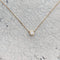 K18YG mini teacup diamond † necklace(オーダー品)