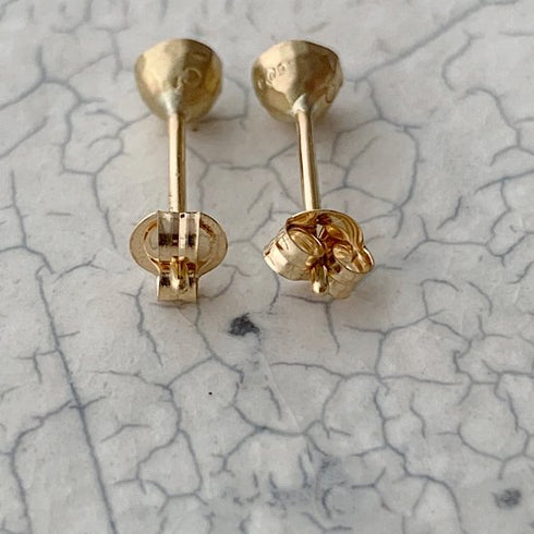 K18YG mini teacup diamond † pierce(オーダー品)