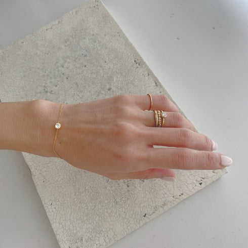 N°34 teacup diamond † bracelet