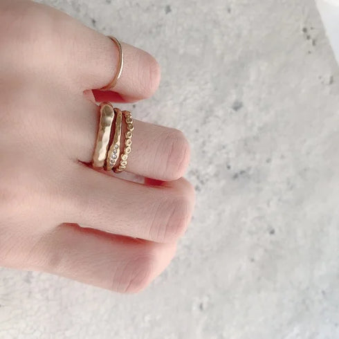 K10YG initial base ring(オーダー品)