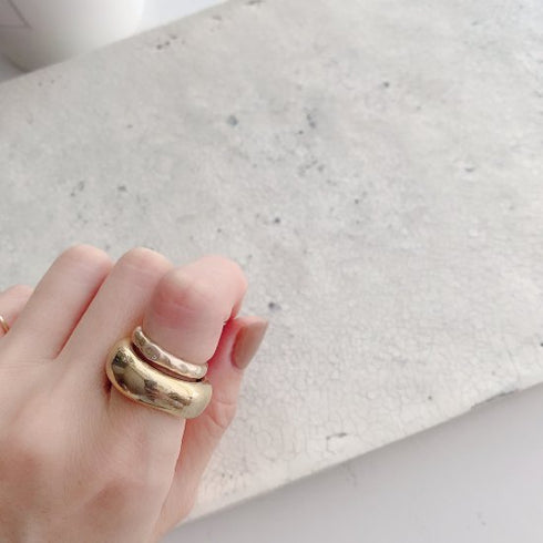 K10YG initial base ring(オーダー品)