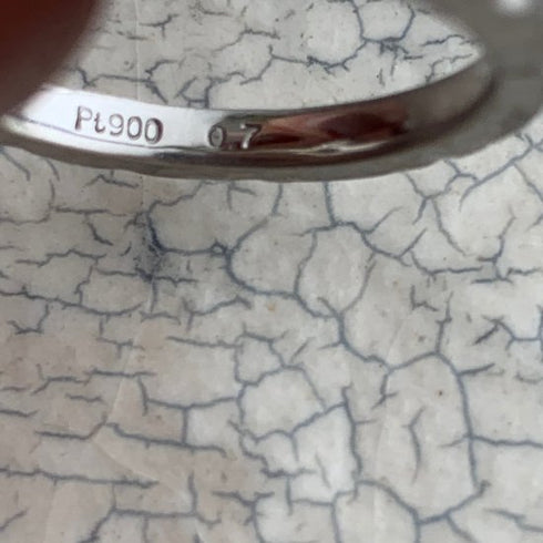 N°2 PT900 luxe diamond ring 0.7ct