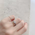 N°2 PT900 luxe diamond ring 0.7ct