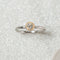 N°6 PTarm classy combination ring 0.3ct