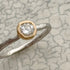 N°6 PTarm classy combination ring 0.3ct