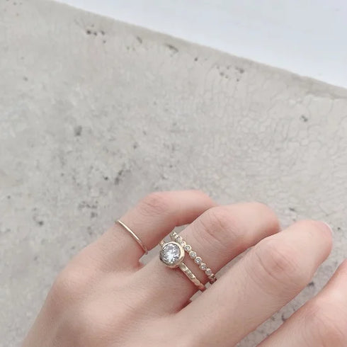 N°8 K18YG kotama eternity ring 00