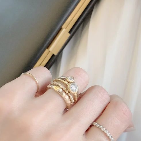 N°8 K18YG kotama eternity ring 00