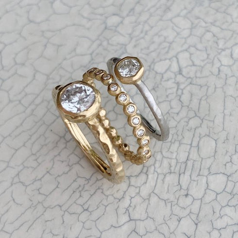 N°8 K18YG kotama eternity ring 00