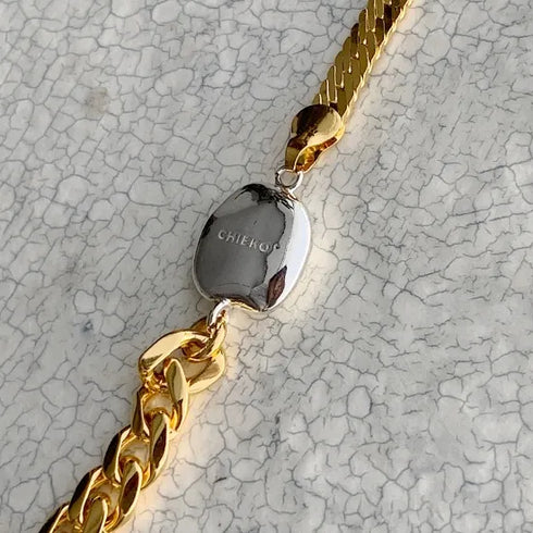 long combination necklace