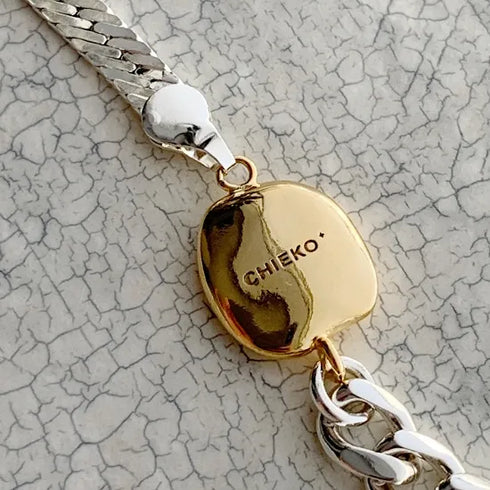 long combination necklace