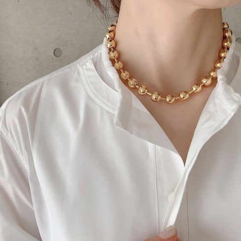 Big ball necklace