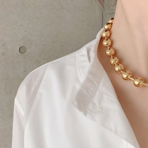 Big ball necklace