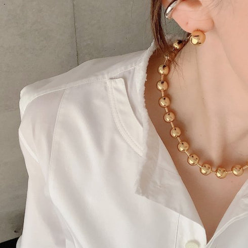 Big ball necklace