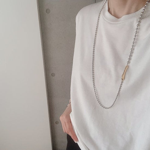 small ball necklace