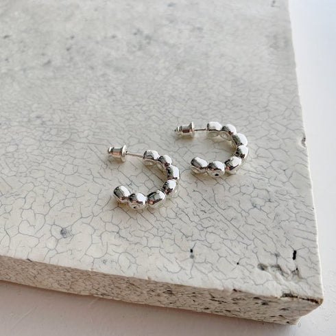 kotama brass hoop pierce/earring