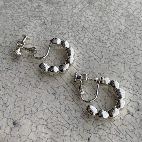 kotama brass hoop pierce/earring