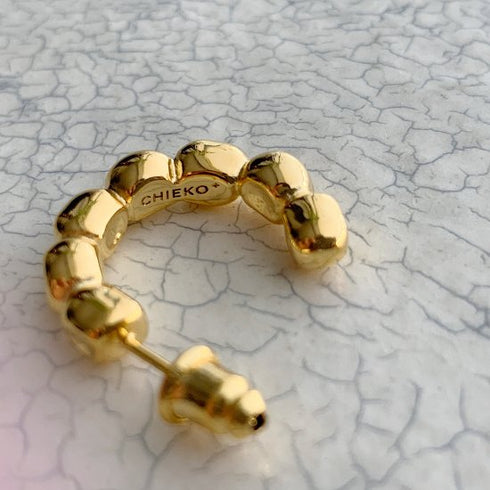 kotama brass hoop pierce/earring